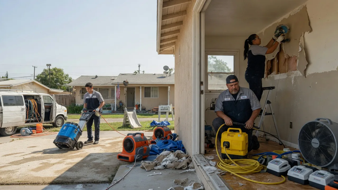 Water Damage Restoration in Somerset, CA near me